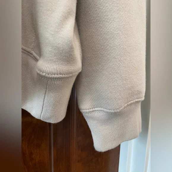 J. Crew X Christopher John Rogers heritage fleece hoodie w/sequins Sz L - Picture 5 of 8